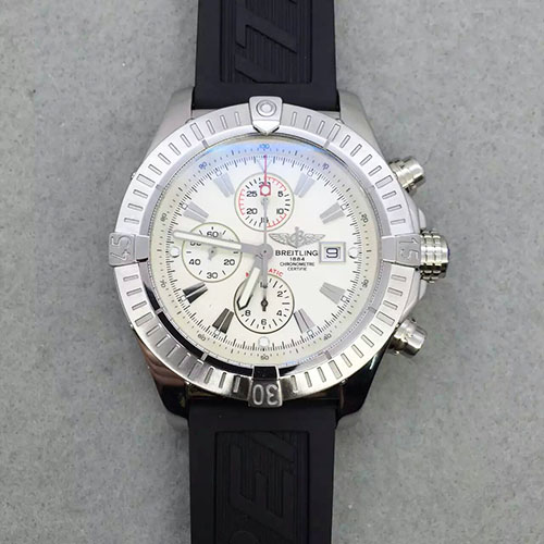 百年靈 Breitling 五珠全鋼航空計時腕表 搭載7750機芯