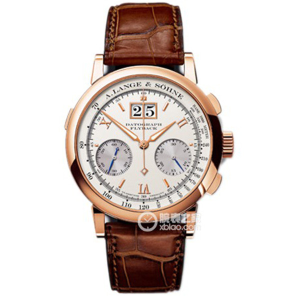 高仿A. Lange & Söhne手表，朗格万年历系列403.032 18K 玫瑰金腕表，男士腕表-朗格