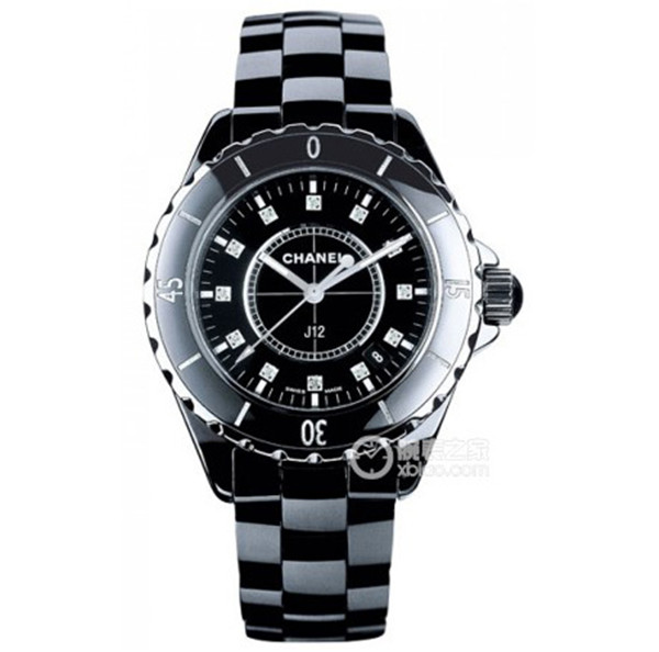 高仿CHANEL手錶，一比一香奈兒J12系列H1625-33mm腕表,原裝瑞士石英機心，藍寶石，進口韓國純黑陶瓷材料，不掉色，防刮花，3A品质-香奈兒Chanel