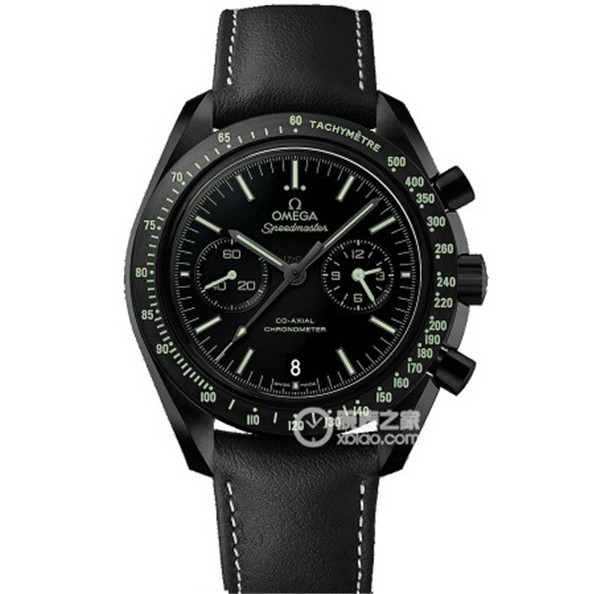 高仿Omega手表，欧米茄超霸系列月之暗面311.92.44.51.01.004腕表，9300自动机芯 凸型镜面 原版开模1:1复刻，镀全黑色精钢外壳-欧米茄 OMEGA