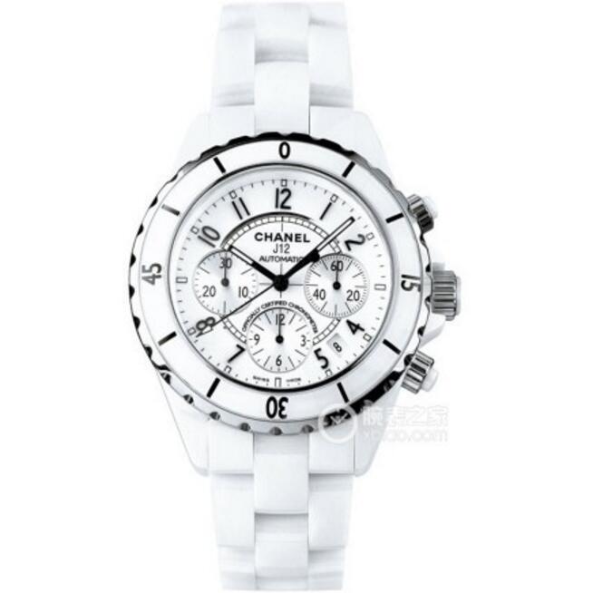 高仿香奈兒Chanel新品復刻一比一 J12系列H1007腕表,自動機械，41毫米，白色陶瓷，男士手表。-香奈兒Chanel