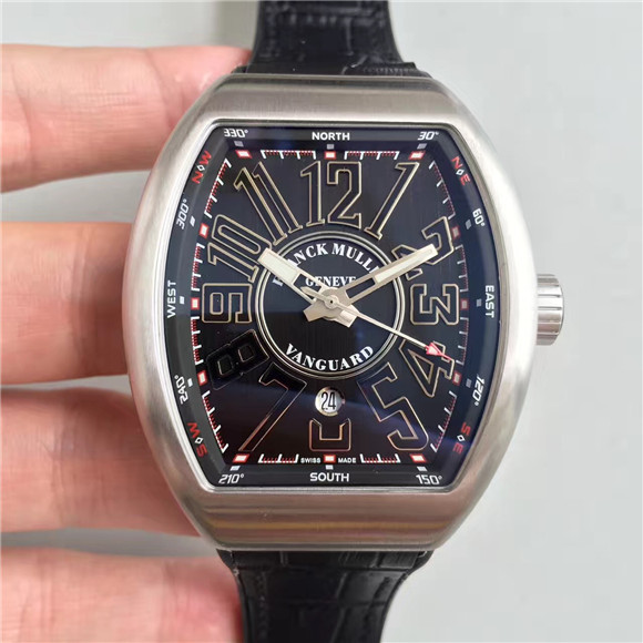 FM法穆蘭最新款先鋒腕錶V45系列原版開模1:1高端定製尺寸44 * 54毫米糅合運動設計,採用2824機芯,走時精準,原版1:1摺疊表扣-法蘭克穆勒FRANCK MULLER
