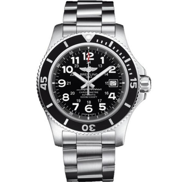 GF厂一比一復刻百年靈Breilting超級海洋A17392D7/BD68/162A腕錶,精鋼錶殼，密底防水乱真无压力，超高仿真度，时尚运动潜水腕表-百年靈Breilting