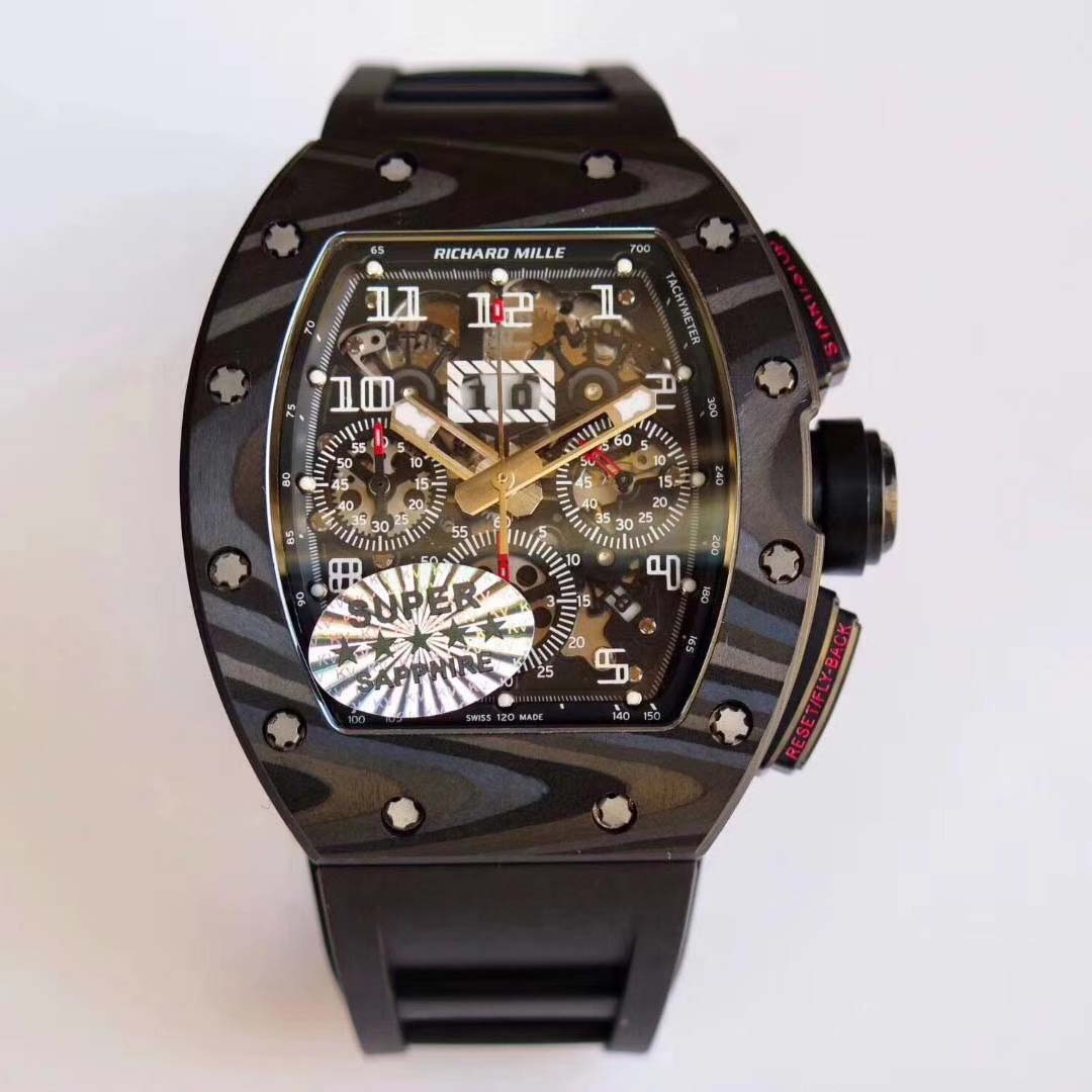 香港高仿錶里查德米尔RM 011 LOTUS F1 TEAM腕表,kv厂精仿Richard mill RM011，正品复刻最强的仿真效果，以假乱真-RM理查德·米勒