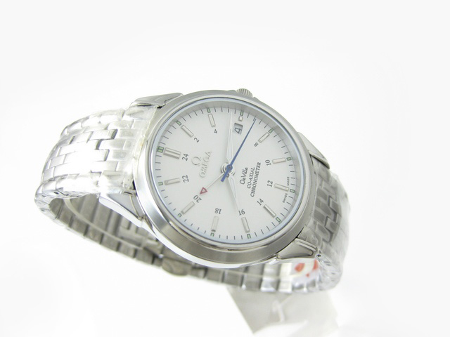特卖白面欧米茄GMT功能机械腕表-OM-379