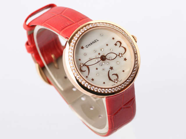 香奈儿石英女款皮带手表-CHA-103
