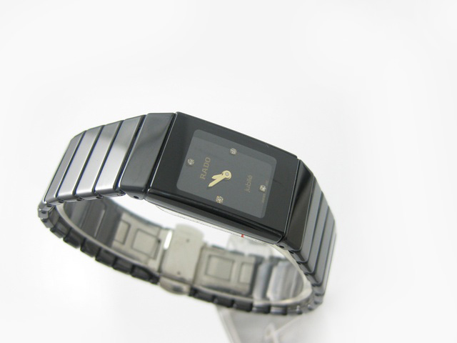特卖女款黑面RADO雷达陶瓷腕表-RD-42